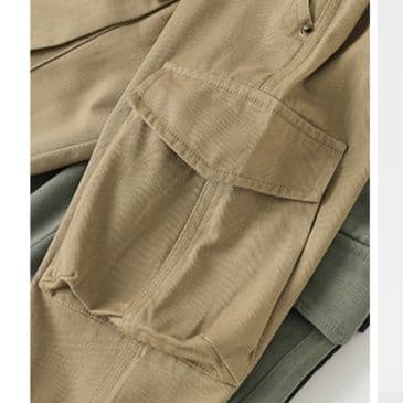 キッズファッション パンツ　耐摩耗機能付きキッズ多機能カーゴパンツ