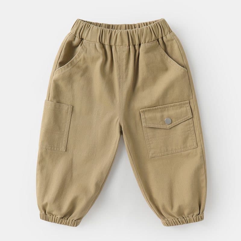 キッズファッション パンツ　カーゴポケット付きバルーンパンツ