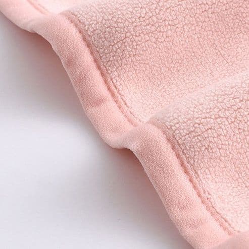 キッズファッション トレーナー ふわふわ動物刺繍付きフード羽織りトレーナー