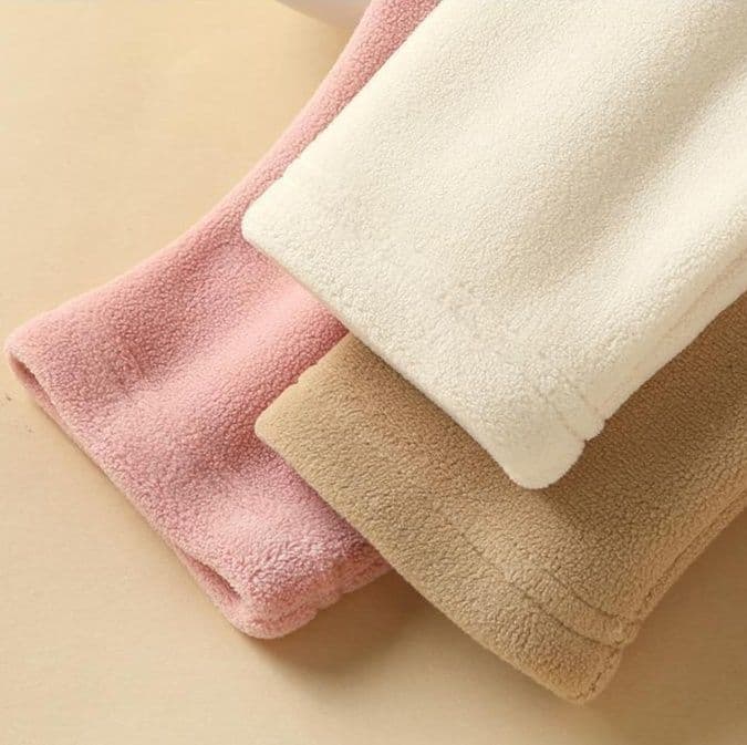 キッズファッション トレーナー 動物刺繍入りタートルネック裏起毛トレーナー
