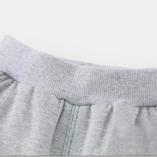 キッズファッション パンツ こども用ゆったりリブ裾スウェットパンツ