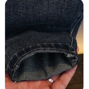 キッズファッション パンツ キッズゆったりデニムイージーパンツ