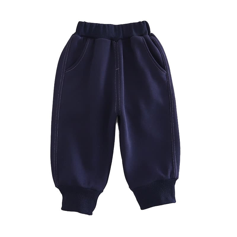 キッズファッション パンツ こども用ゆったりリブ裾スウェットパンツ
