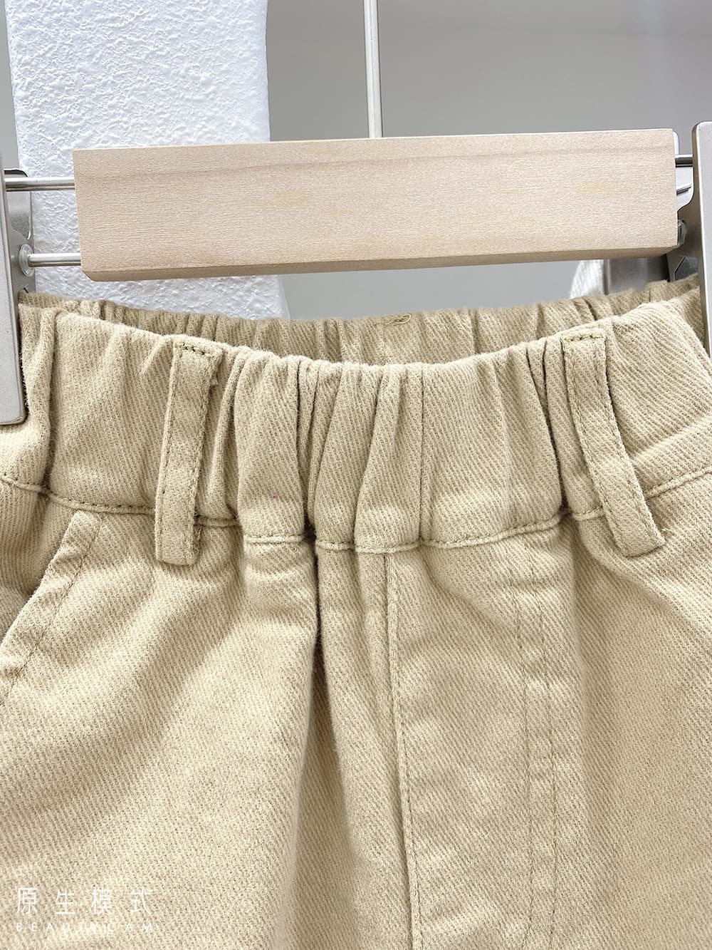 キッズファッション パンツ やわらか素材のゆったりシルエット長ズボン