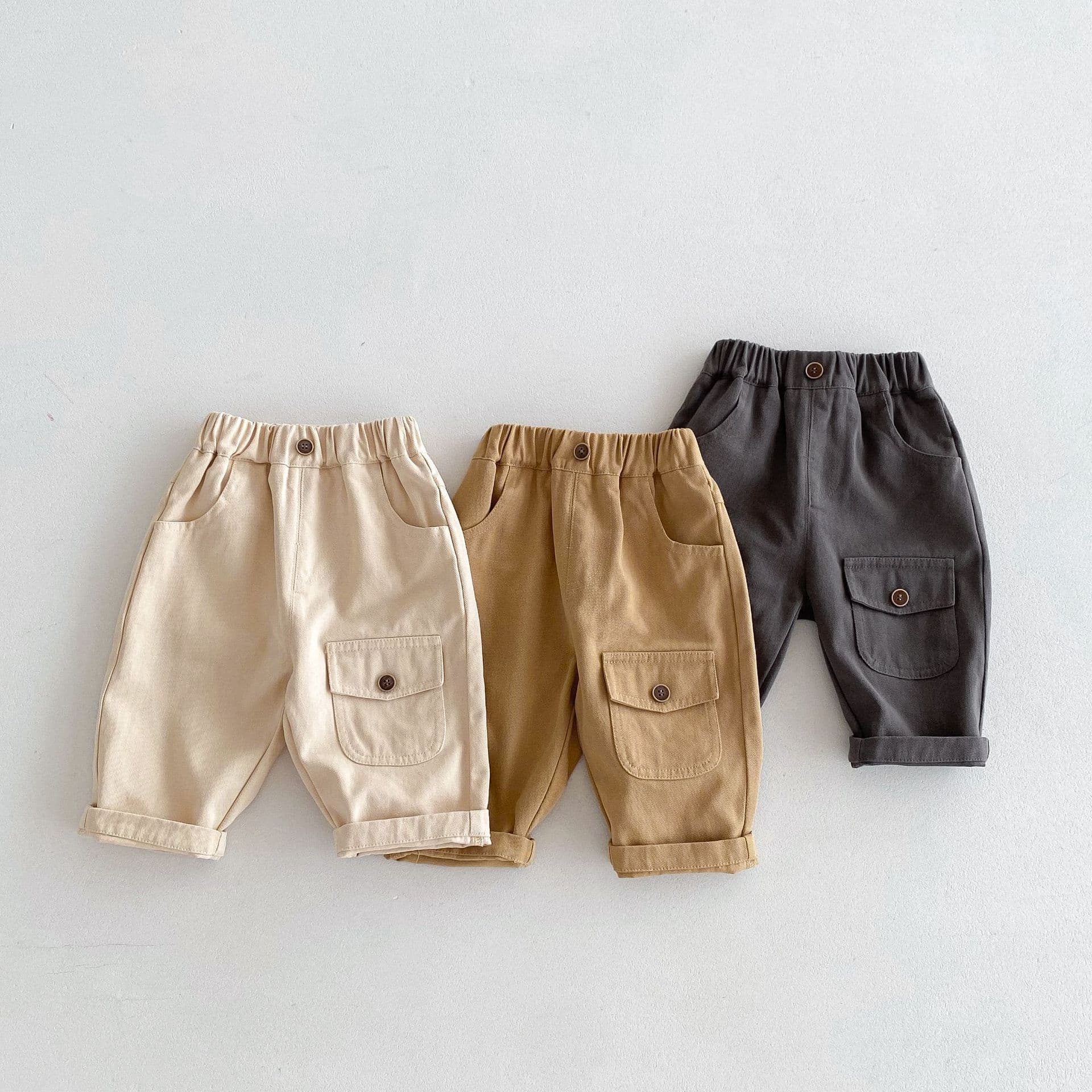キッズファッション パンツ おしゃれカーゴポケット半ズボン