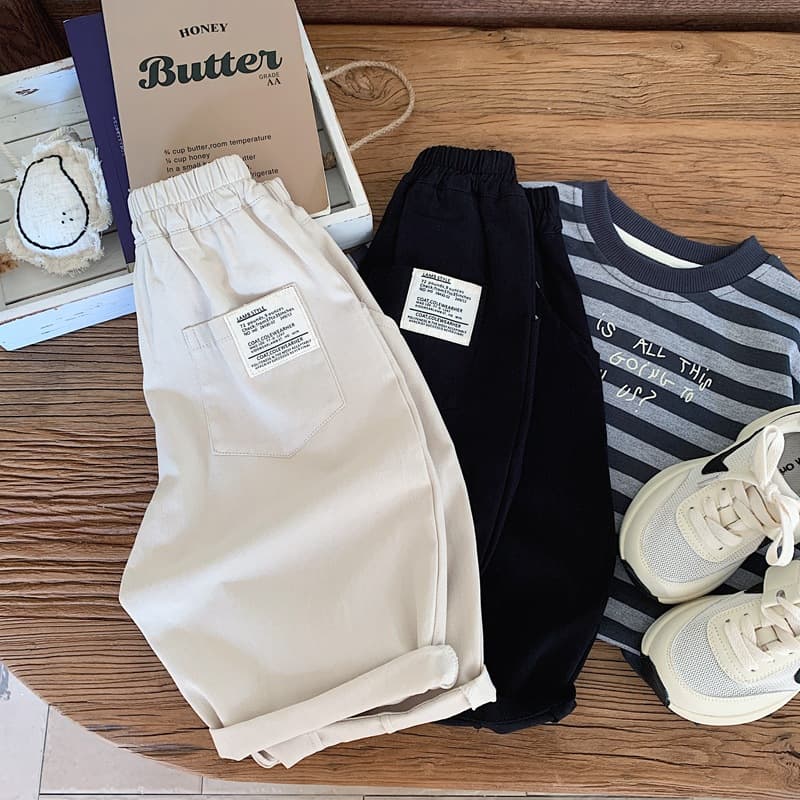キッズファッション パンツ ゆったり快適ロールアップハーフパンツ