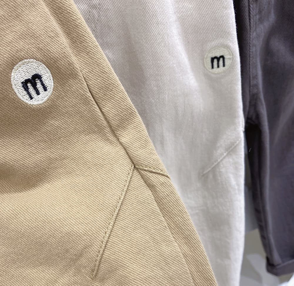 キッズファッション パンツ やわらか素材のゆったりシルエット長ズボン